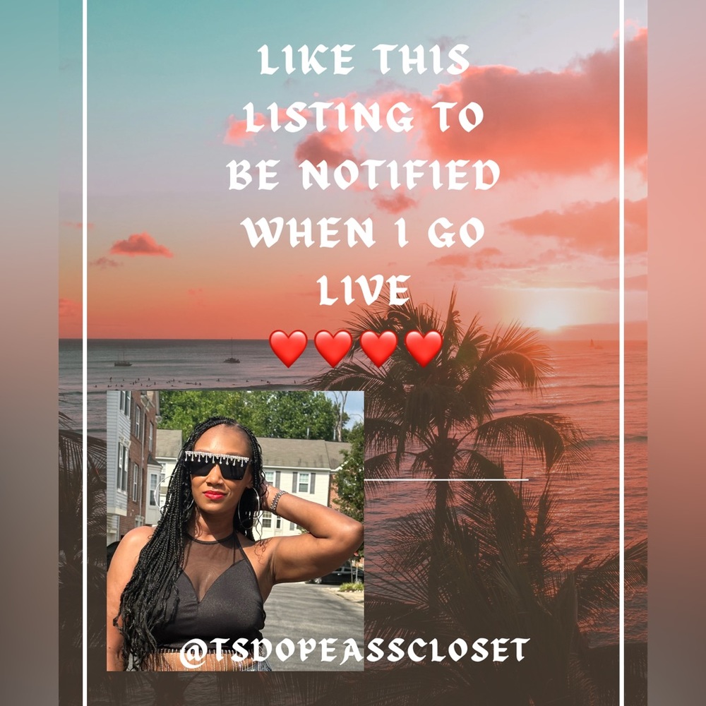 Due to me not feeling well, I will not be doing the posh party live 8/30 5pm EST